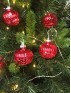 STRING LIGHTS RED BATTERY OPERATED 