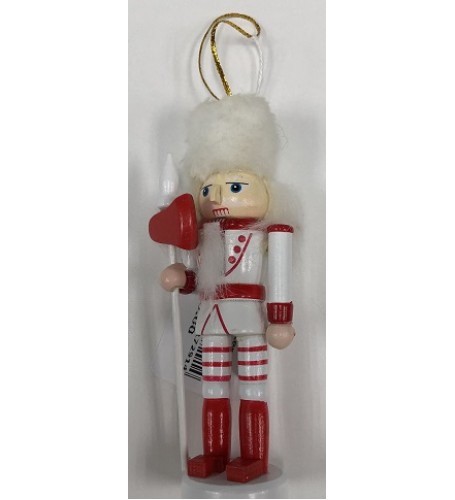 NUTCRACKER WHITE AND RED AXE  