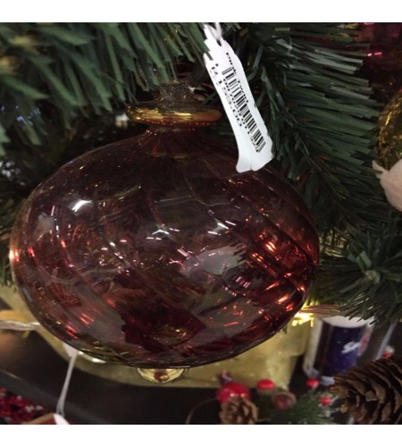 PINK TWIRL BAUBLE 