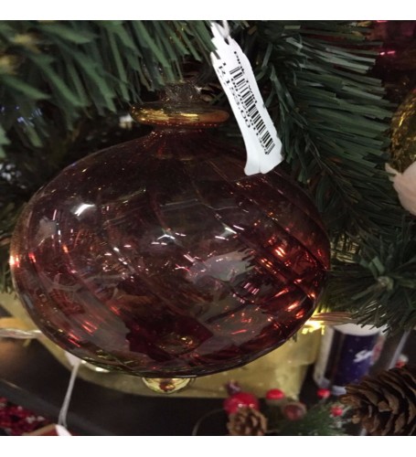 PINK TWIRL BAUBLE 