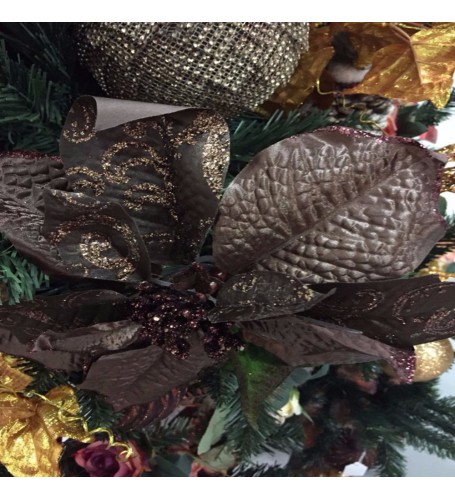 POINSETTIA CHOCOLATE PICK  